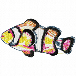 Fishes Embroidery Design 4 Fishes Embroidery Design 4